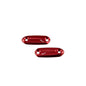 Lightech Coppia Sede Tappi Specchio - Rosso