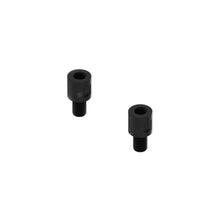 Carica l'immagine nel visualizzatore di Gallery, Lightech Coppia Adattatori Specchio Con Filetto (Da M10 X 1,25 Femmina A M10 Maschio Dx+sx9) - Nero