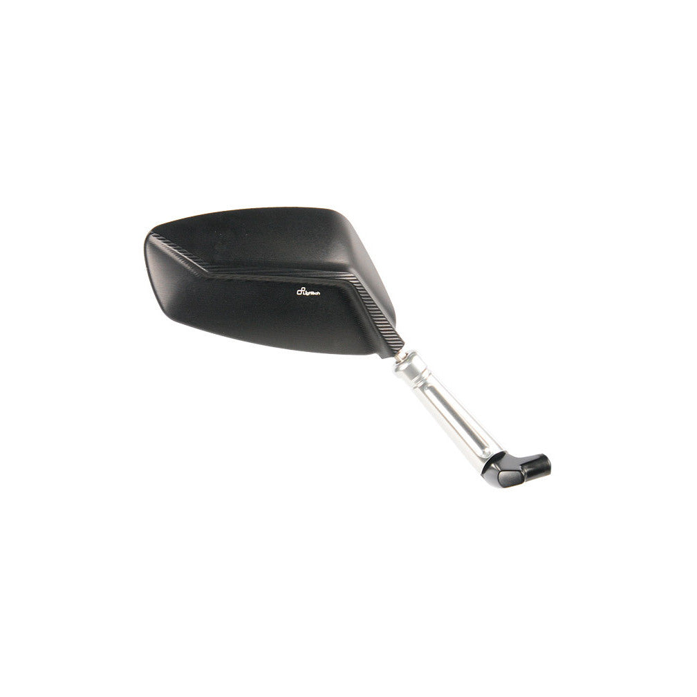 Lightech Specchio In Alluminio Lato Sx - Nero