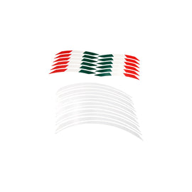 Lightech Kit Profili Ruote Bianco/Bandiera Italiana - nan