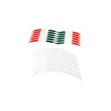 Lightech Kit Profili Ruote Bianco/Bandiera Italiana — Ricambi