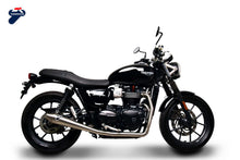 Carica l'immagine nel visualizzatore di Gallery, Termignoni T00909400SSX — scarico montato sulla moto, vista 1