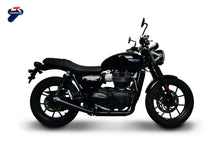 Carica l'immagine nel visualizzatore di Gallery, Termignoni T00909400BBX — scarico montato sulla moto, vista 1