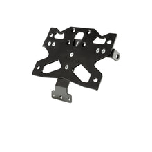 Carica l'immagine nel visualizzatore di Gallery, Lightech Supporto targa con staffe catadiottro e frecce inclusi (Mod. B1 Per Canada-Stati Uniti-Portogallo) - Nero