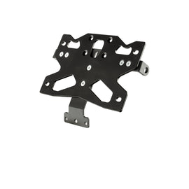 Lightech Supporto targa con staffe catadiottro e frecce inclusi (Mod. B1 Per Canada-Stati Uniti-Portogallo) - Nero