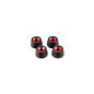 Lightech Kit Protezioni Perno Ruota - Rosso