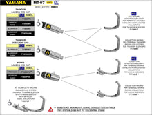 Carica l'immagine nel visualizzatore di Gallery, ARROW IMPIANTO SCARICO YAMAHA MT-07 '23/24