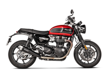 Carica l'immagine nel visualizzatore di Gallery, Akrapovic Silenziatore Triumph Thruxton 1200 2016–2020 — S-T12SO2-HCQTBL