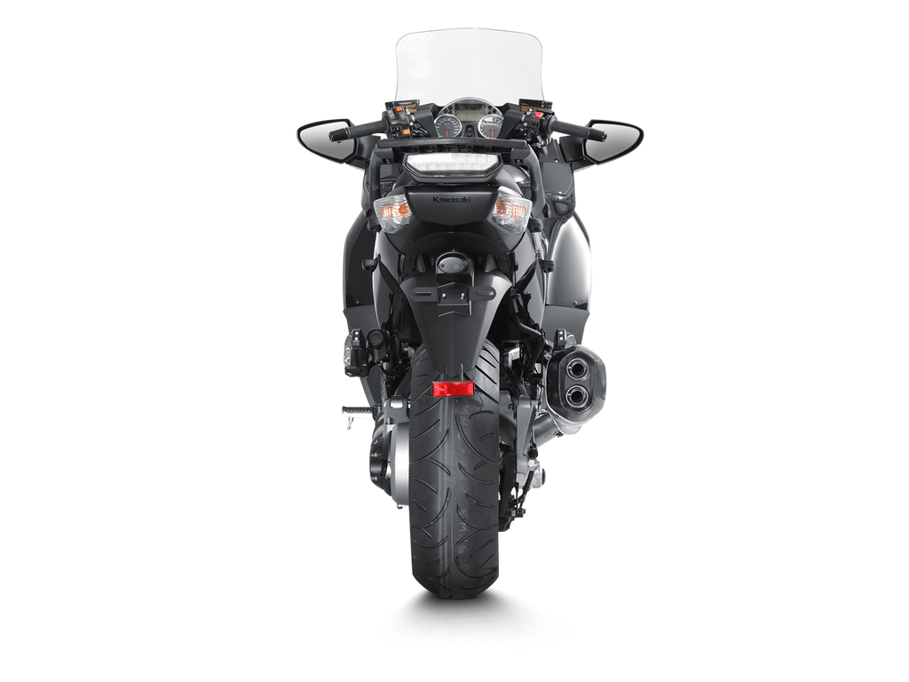 Akrapovic Silenziatore Kawasaki 1400 GTR 2008–2017 — S-K14SO5-HZAAT