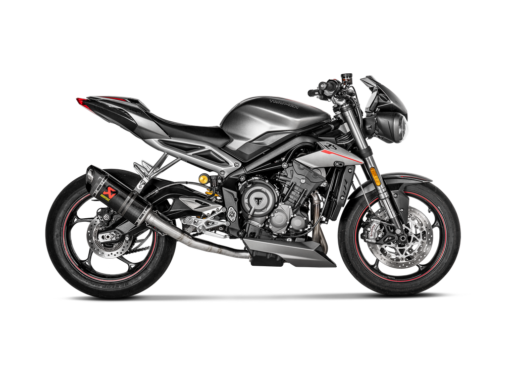 Akrapovic Silenziatore Triumph STREET TRIPLE 765 R 2017–2019 — S-T7SO2-APC