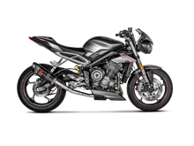 Carica l'immagine nel visualizzatore di Gallery, Akrapovic Silenziatore Triumph STREET TRIPLE 765 R 2017–2019 — S-T7SO2-APC