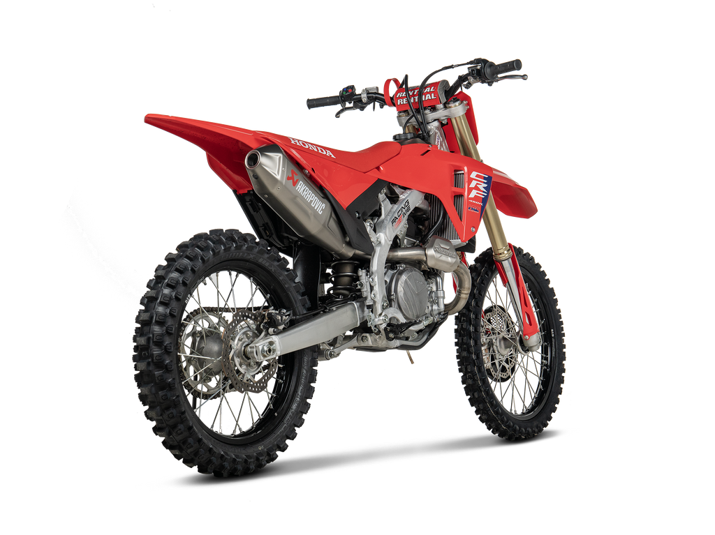 Akrapovic Scarico completo Honda CRF 450 R 2025 — S-H4E1-FDHLT