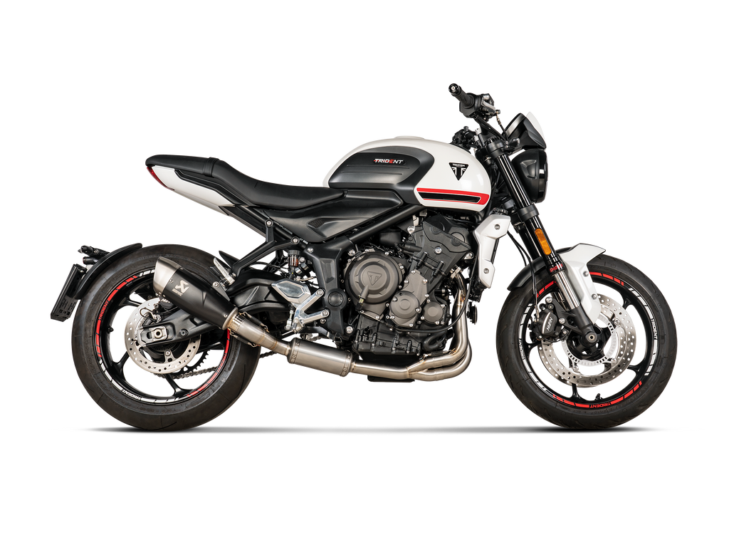Akrapovic Scarico completo Triumph DAYTONA 660 2024–2025 — S-T6R1-CQTBL