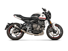 Carica l'immagine nel visualizzatore di Gallery, Akrapovic Scarico completo Triumph DAYTONA 660 2024–2025 — S-T6R1-CQTBL