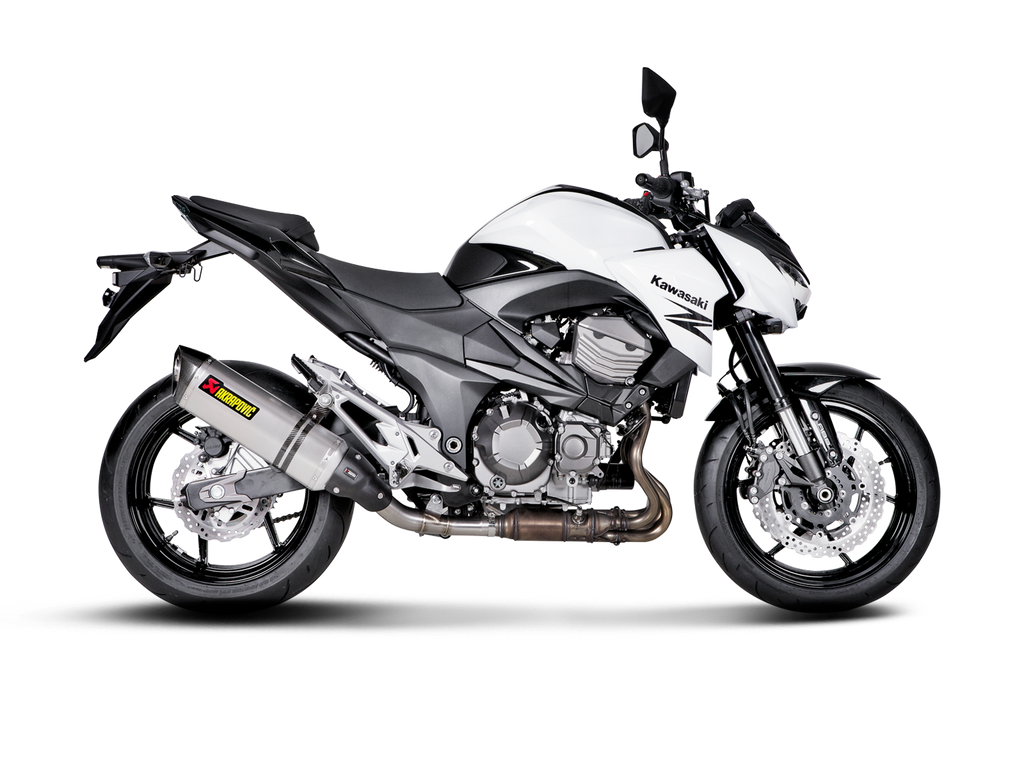 Akrapovic Silenziatore Kawasaki Z 800 VERSIONE DEPOTENZIATA 2013–2016 — S-K8SO1-HRT