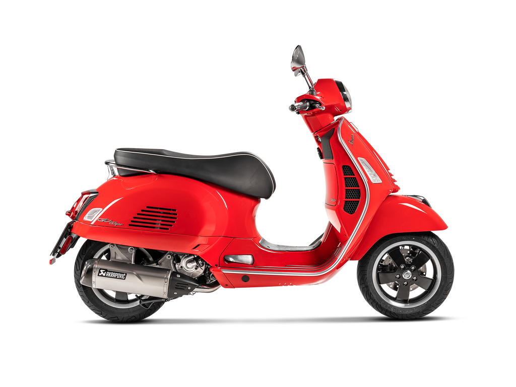 Akrapovic Silenziatore Piaggio VESPA GTS 125 ie SUPER 2009–2016 — S-VE3SO9-HRSS