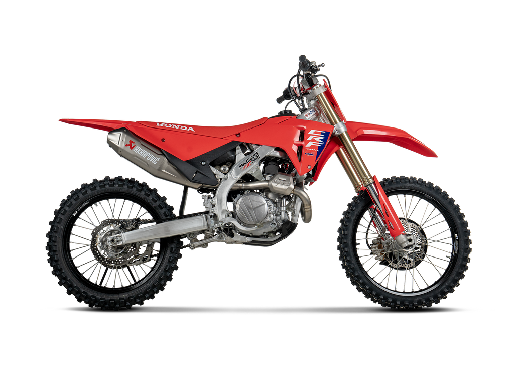 Akrapovic Scarico completo Honda CRF 450 R 2025 — S-H4E1-FDHLT