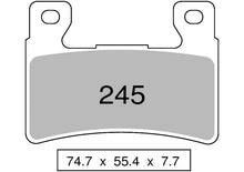 Carica l'immagine nel visualizzatore di Gallery, PASTIGLIE OGNIBENE NISSIN KAWASAKI ZX-6R 636