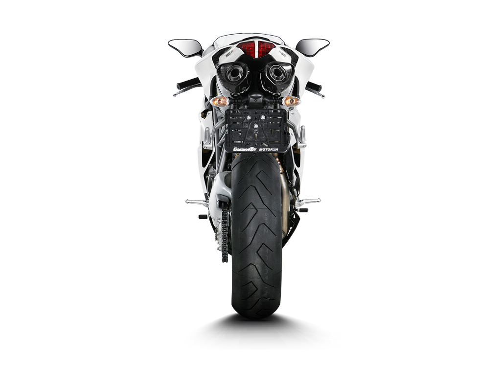 Akrapovic Silenziatore Ducati MONSTER 696 2008–2014 — S-D10SO7-HZC