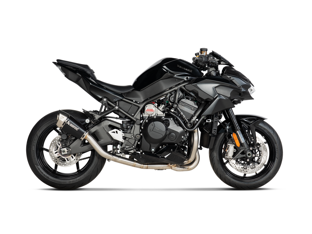 Akrapovic Silenziatore Kawasaki Z H2 2020–2025 — S-K10SO29-ASZTBL