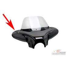 Carica l'immagine nel visualizzatore di Gallery, CUSTOM ACCES RICAMBIO SUPPORTO CUPOLINO BATWING NERO