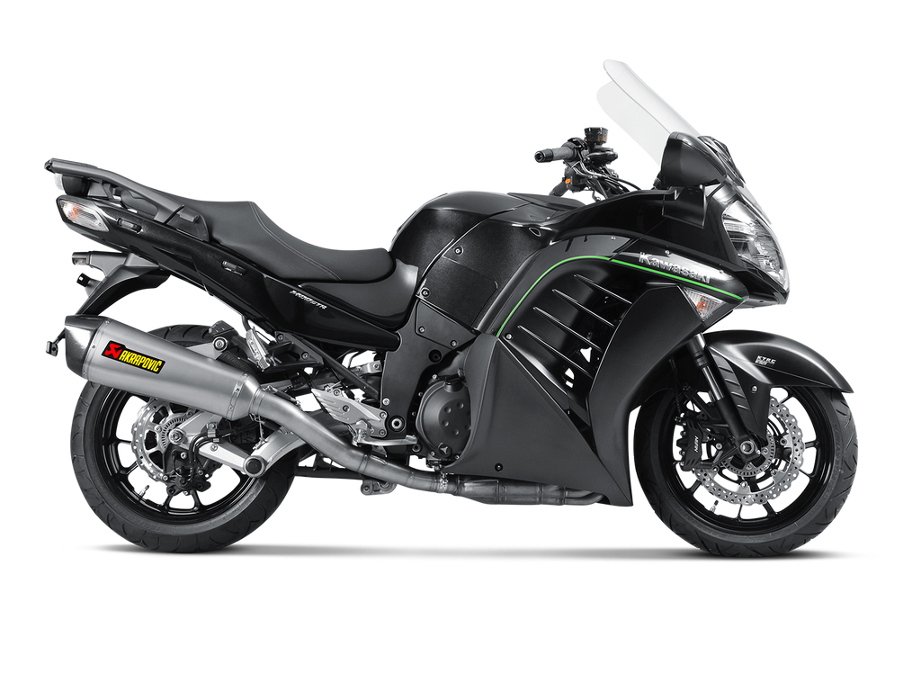 Akrapovic Silenziatore Kawasaki 1400 GTR 2008–2017 — S-K14SO5-HZAAT