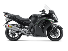 Carica l'immagine nel visualizzatore di Gallery, Akrapovic Silenziatore Kawasaki 1400 GTR 2008–2017 — S-K14SO5-HZAAT