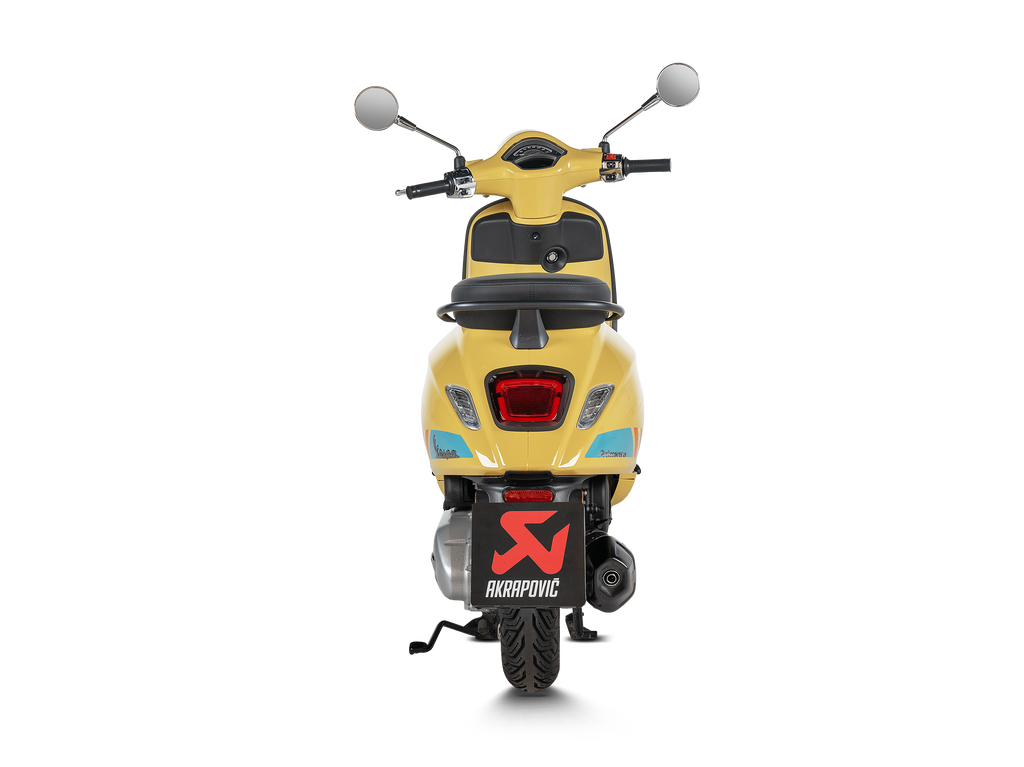 Akrapovic Silenziatore Piaggio VESPA 125 S 2025 — S-VE125SO5-HWSSBL