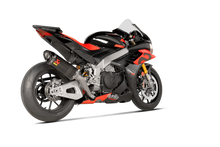 Carica l'immagine nel visualizzatore di Gallery, Akrapovic Scarico completo Aprilia RSV 4 2021–2024 — S-A10E9-RC