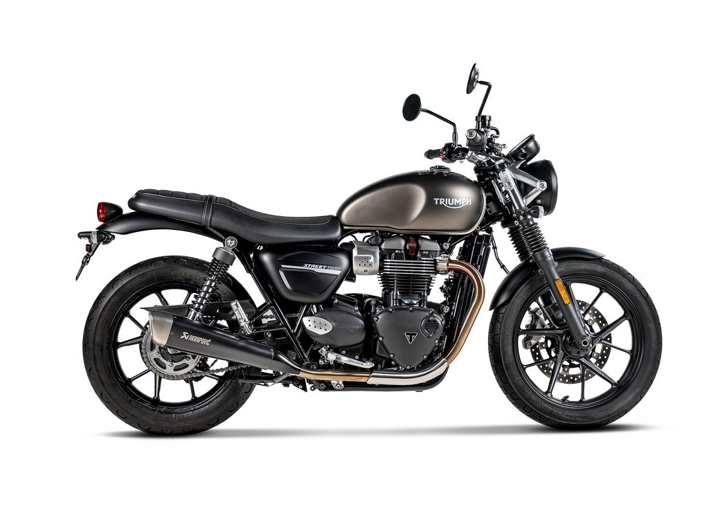 Akrapovic Silenziatore Triumph STREET TWIN 2016–2020 — S-T9SO2-HCQTBL
