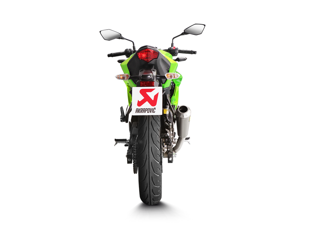 Akrapovic Silenziatore Kawasaki NINJA 125 2019–2025 — S-K2SO8-CUBT