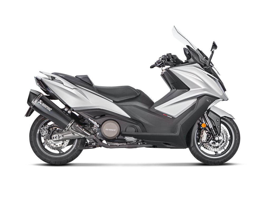 Akrapovic Silenziatore Kymco AK 550 2017–2020 — S-KY5SO1-HRAASSBL