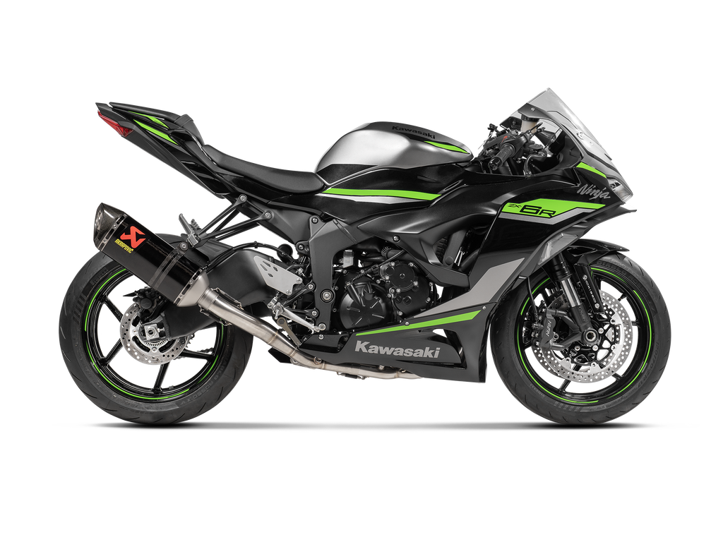Akrapovic Scarico completo Kawasaki ZX-6 R 2009–2025 — S-K6R11-RC/1