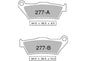 PASTIGLIE OGNIBENE TROFEO  BMW K1300R/S