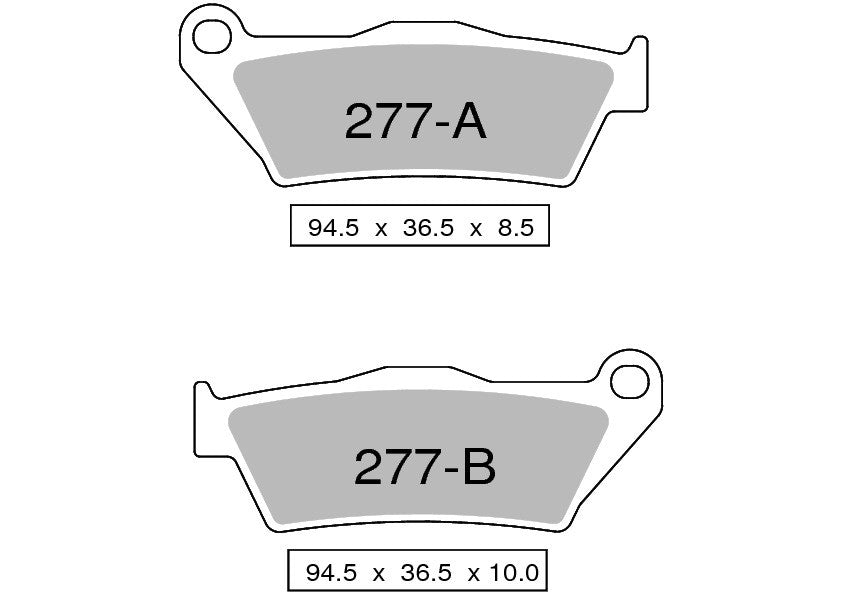 PASTIGLIE OGNIBENE TROFEO BMW R 1200 GS 2006
