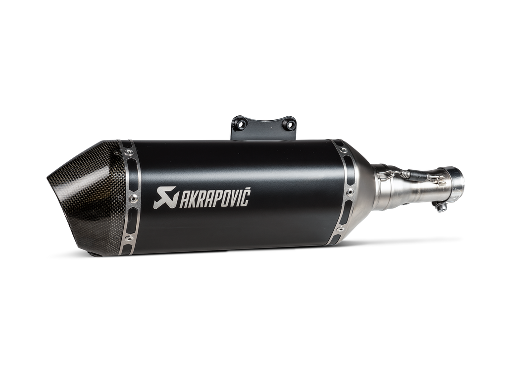 Akrapovic Silenziatore Piaggio Vespa 125/150ie 3V modello con motore iGet 2021–2022 — S-VE125SO3-HZBL