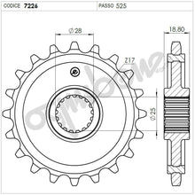 Carica l'immagine nel visualizzatore di Gallery, KIT TRASMISSIONE TROFEO BMW Cod. 2557271947