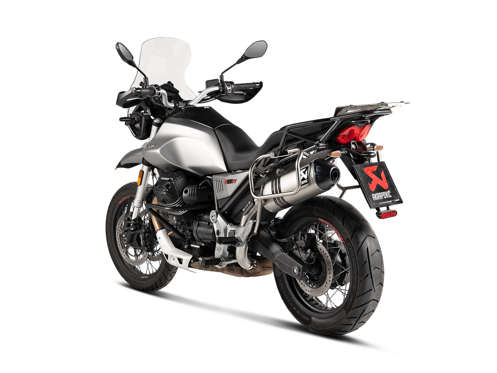 Akrapovic Silenziatore Moto Guzzi V85TT 2019–2023 — S-MG8SO2-HFTT