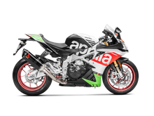 Carica l'immagine nel visualizzatore di Gallery, Akrapovic Silenziatore Aprilia RSV 4 2017–2020 — S-A10SO9-RC