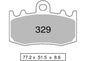 PASTIGLIE OGNIBENE TROFEO BMW R 1200 GS 2006