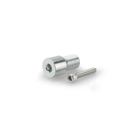 PUIG ADATTATORE SPECCHIETTO RETROVISORE YAMAHA MT-125 20-25 SILVER - NERO
