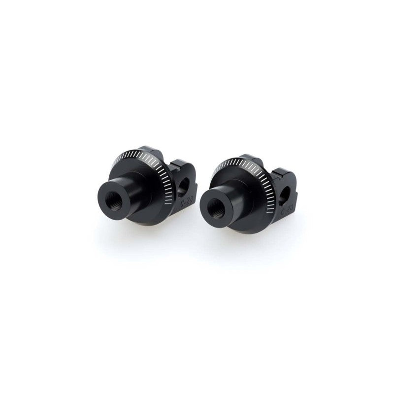PUIG ADATTATORI POGG. FISSI CONDUCENTE BMW S1000 RR 19-22 NERO