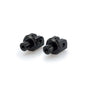 PUIG ADATTATORI POGG. FISSI CONDUCENTE KAWASAKI NINJA E-1 24-25 NERO
