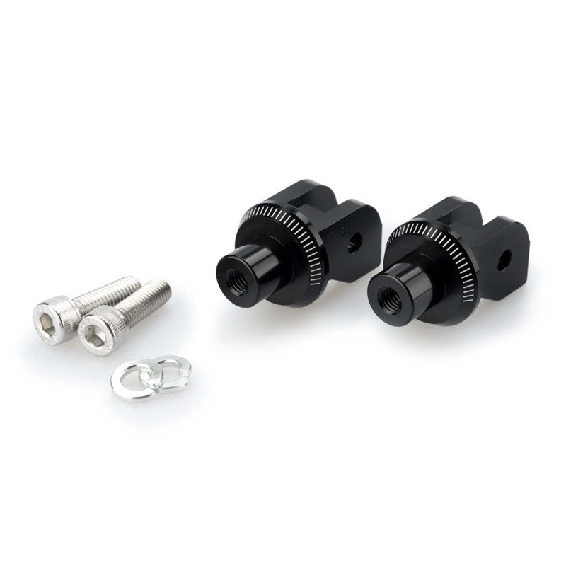 PUIG ADATTATORI POGG. FISSI CONDUCENTE PER DUCATI MONSTER 1200 14-16 NERO