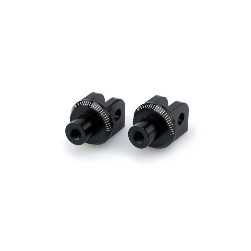 PUIG ADATTATORI POGG. FISSI CONDUCENTE PER HONDA CBR1000RR SP FIREBLADE 17-19 NERO