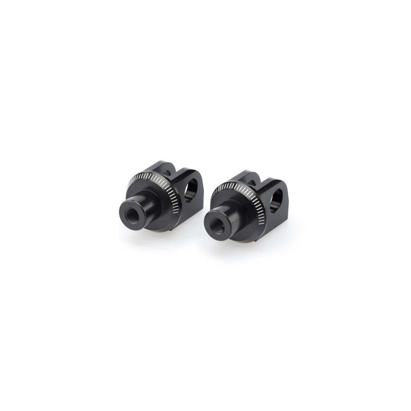 PUIG ADATTATORI POGG. FISSI CONDUCENTE PER KAWASAKI NINJA 1100 SX SE 2025 NERO
