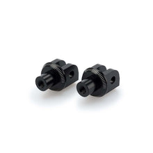 Carica l'immagine nel visualizzatore di Gallery, PUIG ADATTATORI POGG. FISSI CONDUCENTE PER KAWASAKI NINJA 400 23-24 NERO