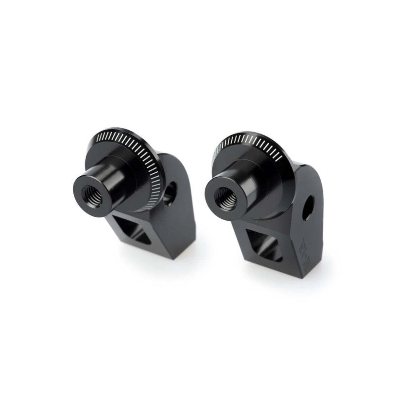 PUIG ADATTATORI POGG. FISSI CONDUCENTE TRIUMPH SCRAMBLER 1200 XE 24-25 NERO