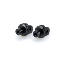 Carica l'immagine nel visualizzatore di Gallery, PUIG ADATTATORI POGG. FISSI CONDUCENTE TRIUMPH SPEED TRIPLE R 16-17 NERO
