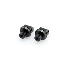 Carica l'immagine nel visualizzatore di Gallery, PUIG ADATTATORI POGG. FISSI PASSEGGERO HONDA CBR500R 22-23 NERO